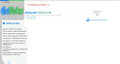 Desktop Screenshot of enteksreklam.com.tr